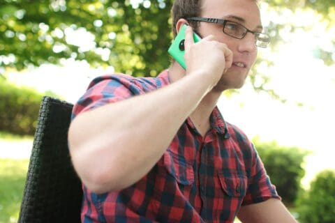 bellen telefoongesprek