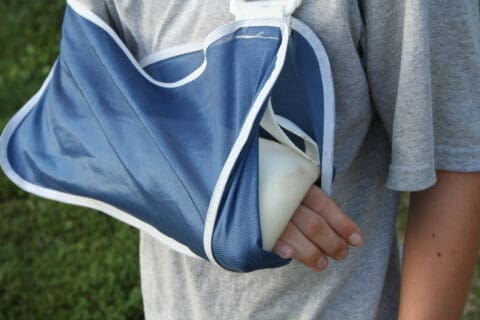 gebroken arm